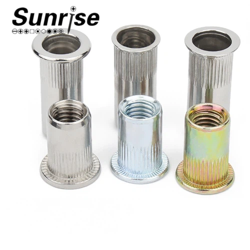 RIVET NUT SMALL HEAD WITH KNURL 2 RIVET NUT SMALL HEAD WITH KNURL 2