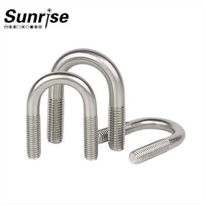 Bulloni a U standard DIN in acciaio inossidabile da 30-200 mm