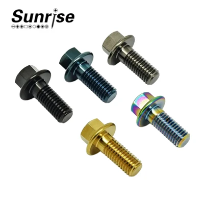Bulloni Torx interni con flangia a testa esagonale standard ISO