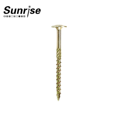 Torx Washer Head Knurled Wood Vits